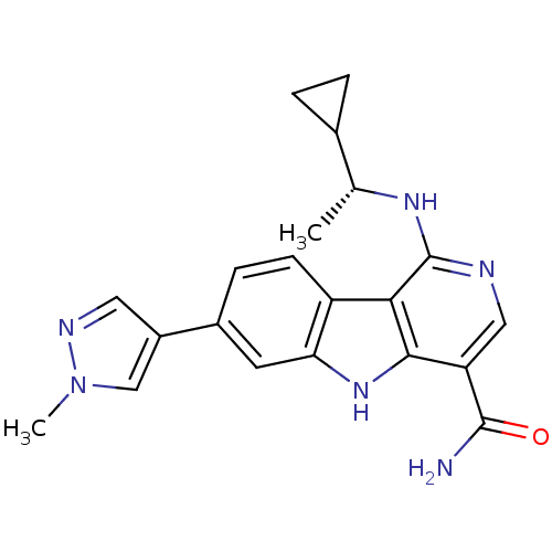 Chemical structure of BindingDB Monomer ID 50355421