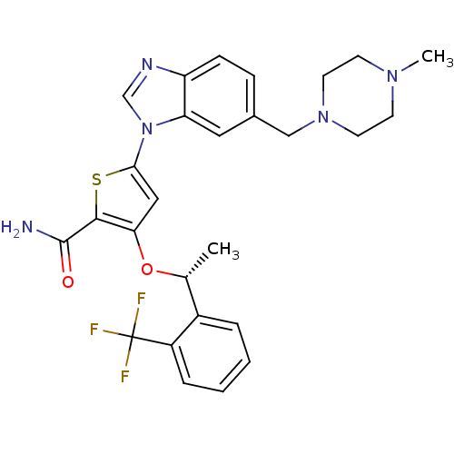 Chemical structure of BindingDB Monomer ID 50355500