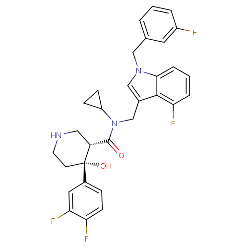Chemical structure of BindingDB Monomer ID 50355517