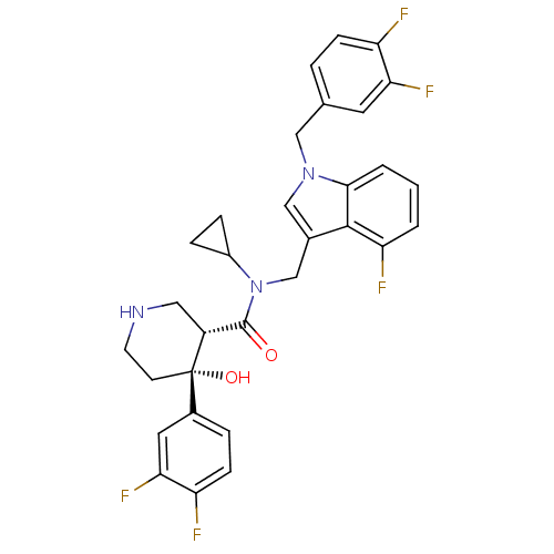Chemical structure of BindingDB Monomer ID 50355518