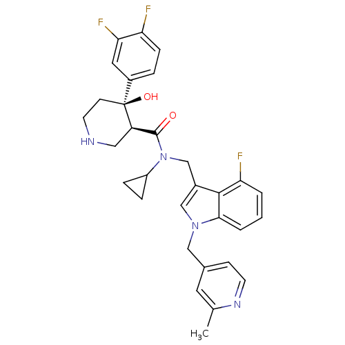 Chemical structure of BindingDB Monomer ID 50355522