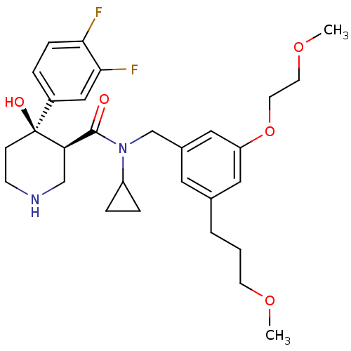 Chemical structure of BindingDB Monomer ID 50355526