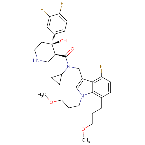Chemical structure of BindingDB Monomer ID 50355536