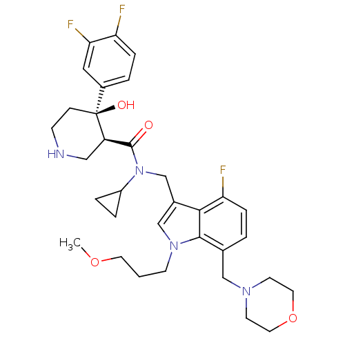 Chemical structure of BindingDB Monomer ID 50355539