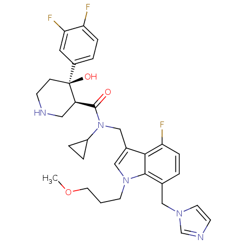 Chemical structure of BindingDB Monomer ID 50355540