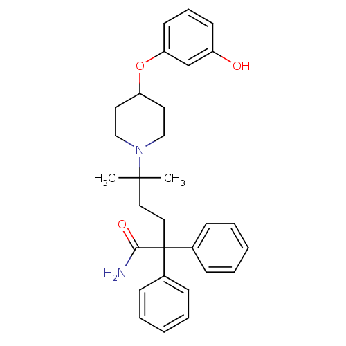 Chemical structure of BindingDB Monomer ID 50355620