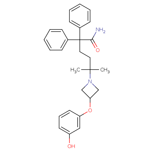 Chemical structure of BindingDB Monomer ID 50355622