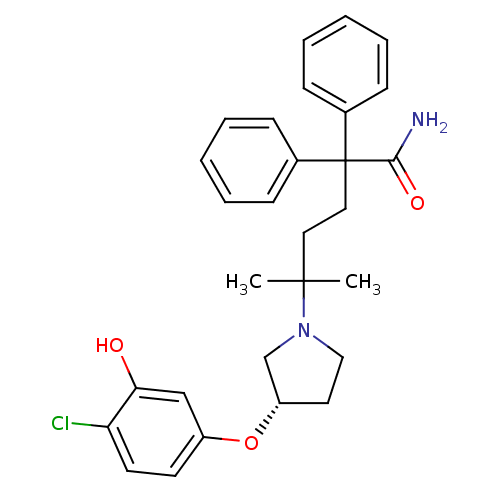 Chemical structure of BindingDB Monomer ID 50355625
