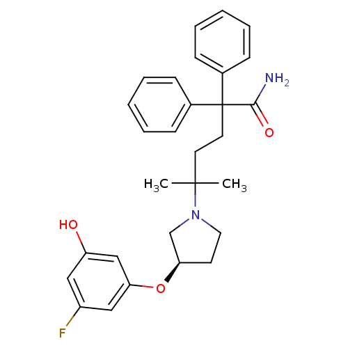 Chemical structure of BindingDB Monomer ID 50355626