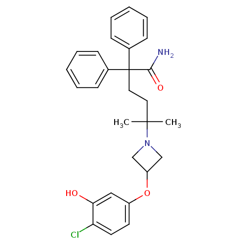 Chemical structure of BindingDB Monomer ID 50355627