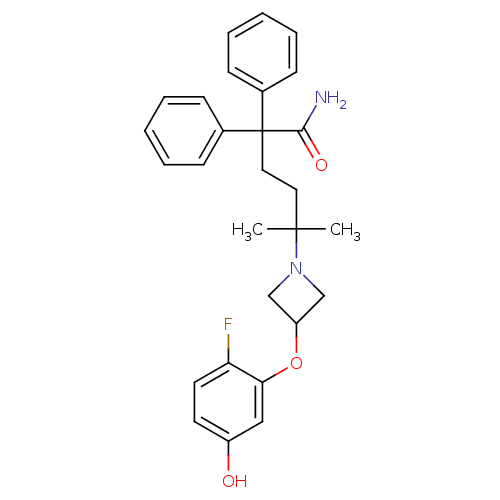 Chemical structure of BindingDB Monomer ID 50355632