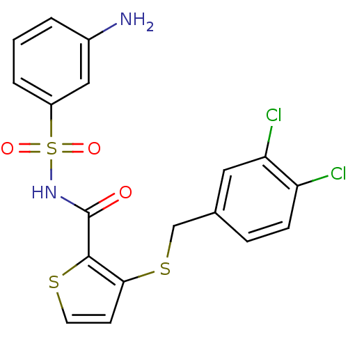 Chemical structure of BindingDB Monomer ID 50355642