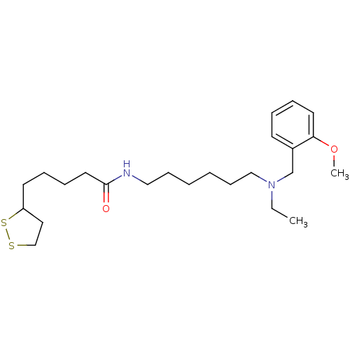 Chemical structure of BindingDB Monomer ID 50355816
