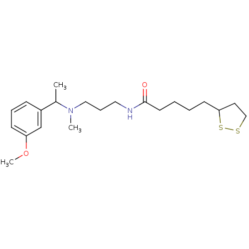 Chemical structure of BindingDB Monomer ID 50355821