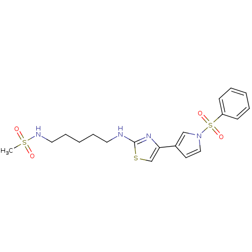 Chemical structure of BindingDB Monomer ID 50355829