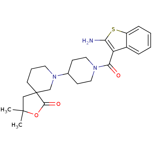 Chemical structure of BindingDB Monomer ID 50355926