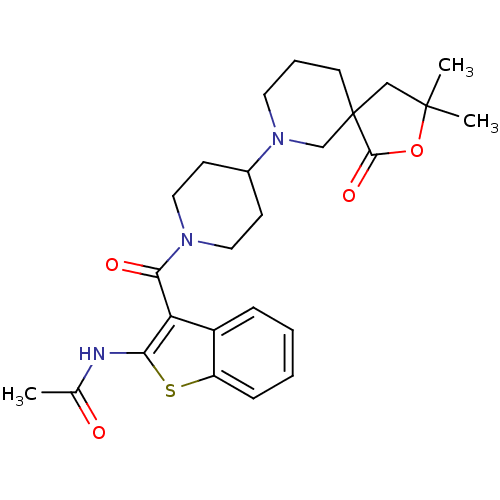 Chemical structure of BindingDB Monomer ID 50355927
