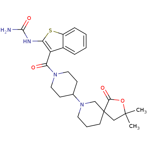 Chemical structure of BindingDB Monomer ID 50355928