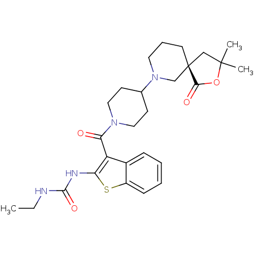 Chemical structure of BindingDB Monomer ID 50355934