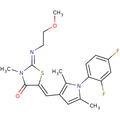 Chemical structure of BindingDB Monomer ID 50356267