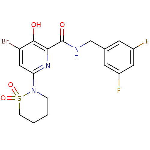 Chemical structure of BindingDB Monomer ID 50356278