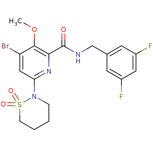 Chemical structure of BindingDB Monomer ID 50356293