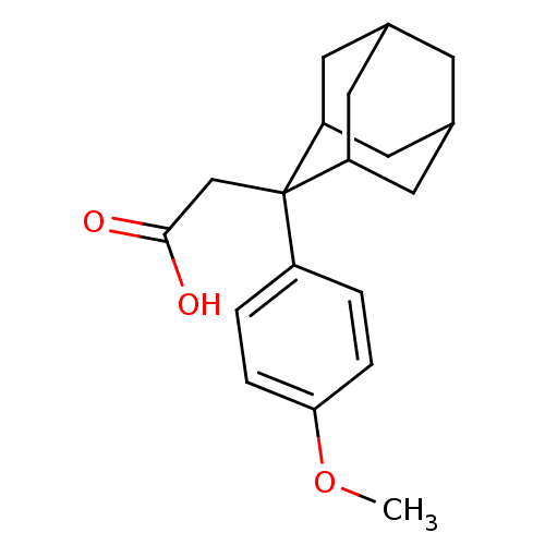 Chemical structure of BindingDB Monomer ID 50356343