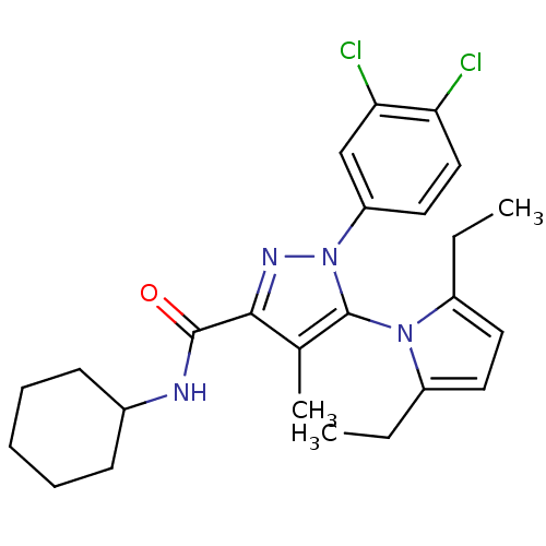 Chemical structure of BindingDB Monomer ID 50356546