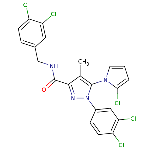 Chemical structure of BindingDB Monomer ID 50356547