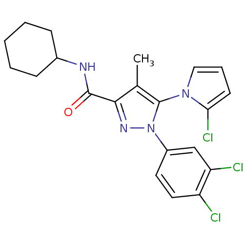 Chemical structure of BindingDB Monomer ID 50356548