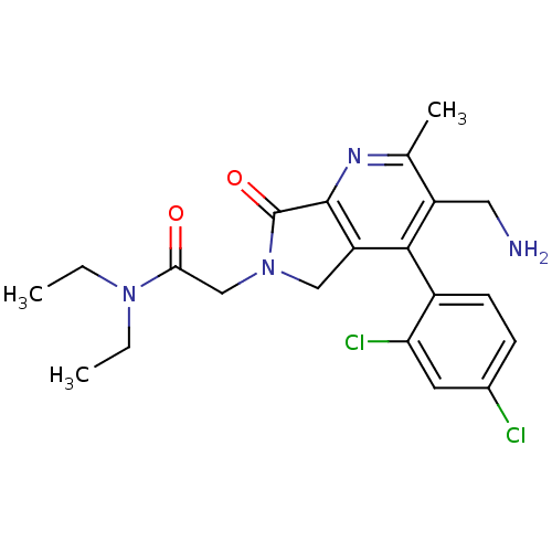 Chemical structure of BindingDB Monomer ID 50356590