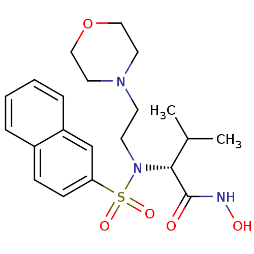 Chemical structure of BindingDB Monomer ID 50357028
