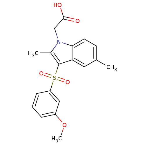 Chemical structure of BindingDB Monomer ID 50357134