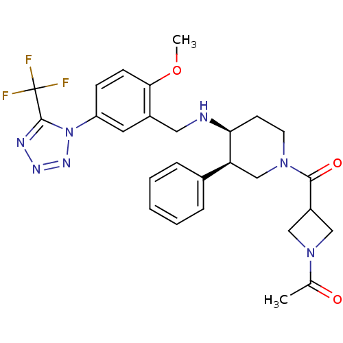 Chemical structure of BindingDB Monomer ID 50357165