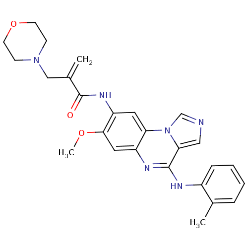 Chemical structure of BindingDB Monomer ID 50357315