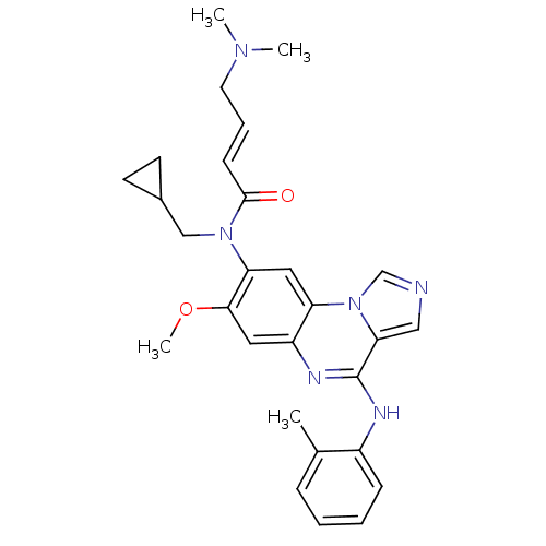 Chemical structure of BindingDB Monomer ID 50357317