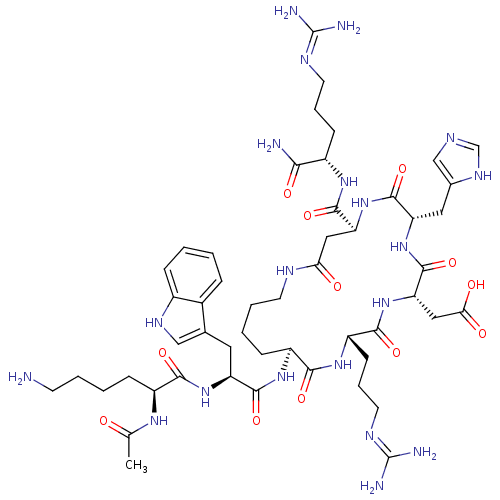 Chemical structure of BindingDB Monomer ID 50357366