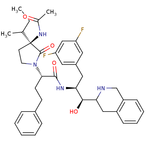 Chemical structure of BindingDB Monomer ID 50357472