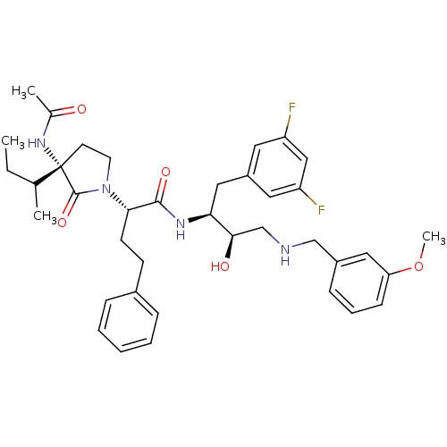 Chemical structure of BindingDB Monomer ID 50357489
