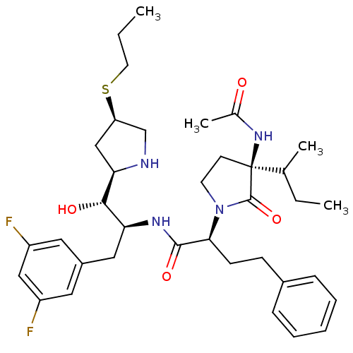 Chemical structure of BindingDB Monomer ID 50357490