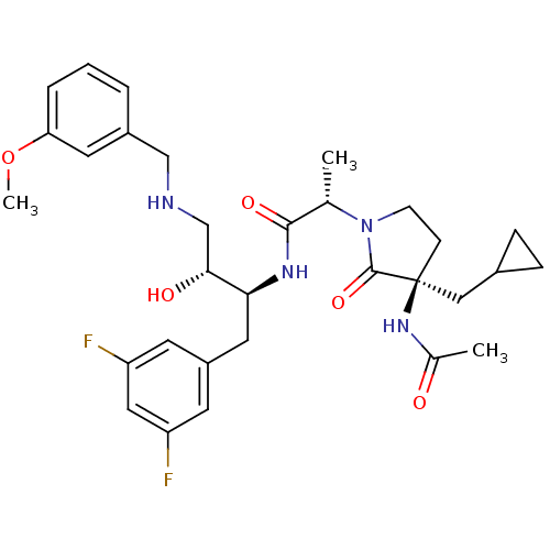 Chemical structure of BindingDB Monomer ID 50357722