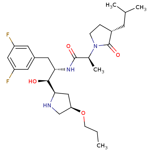 Chemical structure of BindingDB Monomer ID 50357740
