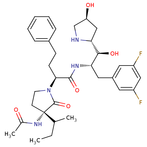 Chemical structure of BindingDB Monomer ID 50357744