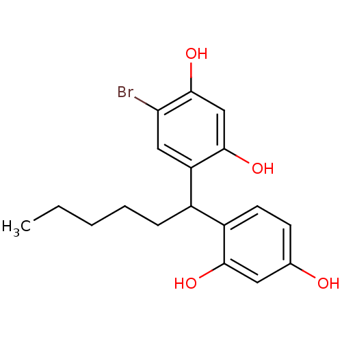 Chemical structure of BindingDB Monomer ID 50358282