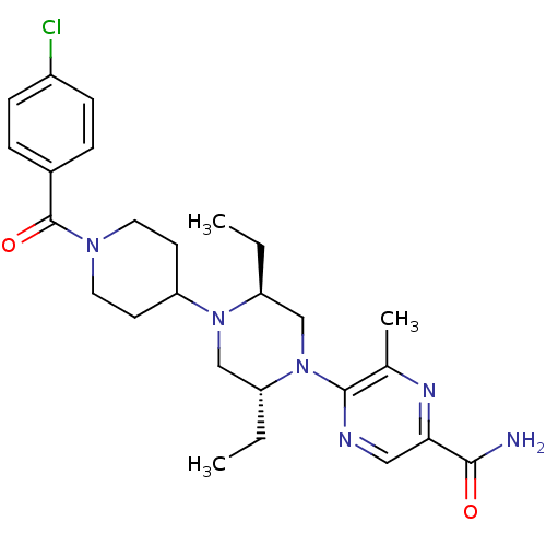 Chemical structure of BindingDB Monomer ID 50358605