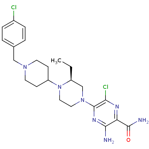 Chemical structure of BindingDB Monomer ID 50358609