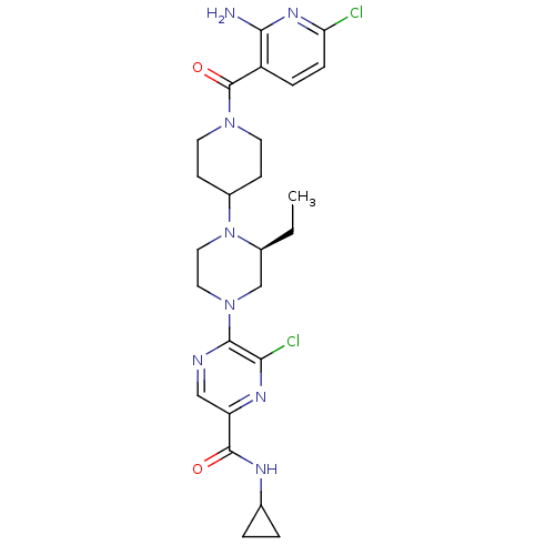 Chemical structure of BindingDB Monomer ID 50358629