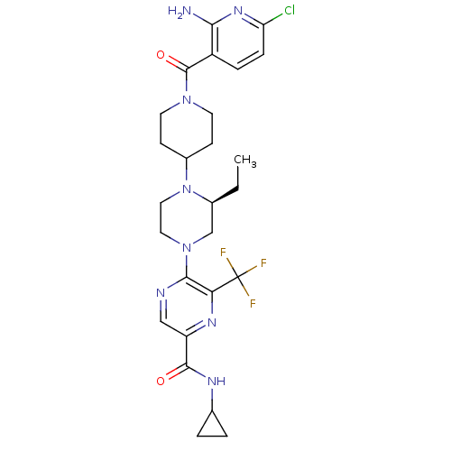 Chemical structure of BindingDB Monomer ID 50358635