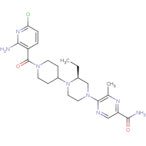 Chemical structure of BindingDB Monomer ID 50358636