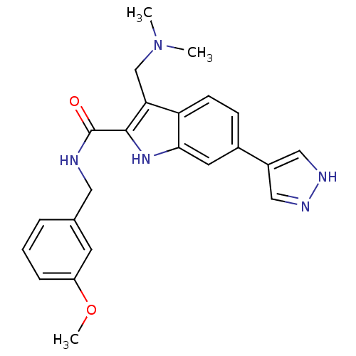 Chemical structure of BindingDB Monomer ID 50358686
